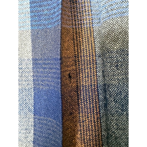 VTG Pendleton Wool Turnabout Reversible Skirt Womens SZ W24" L 30" Blue/Green XS - Picture 4 of 10